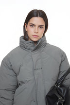 CHROME "WINDY" PUFFER