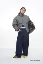 CHROME "WINDY" PUFFER