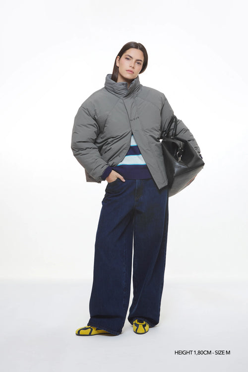 CHROME "WINDY" PUFFER