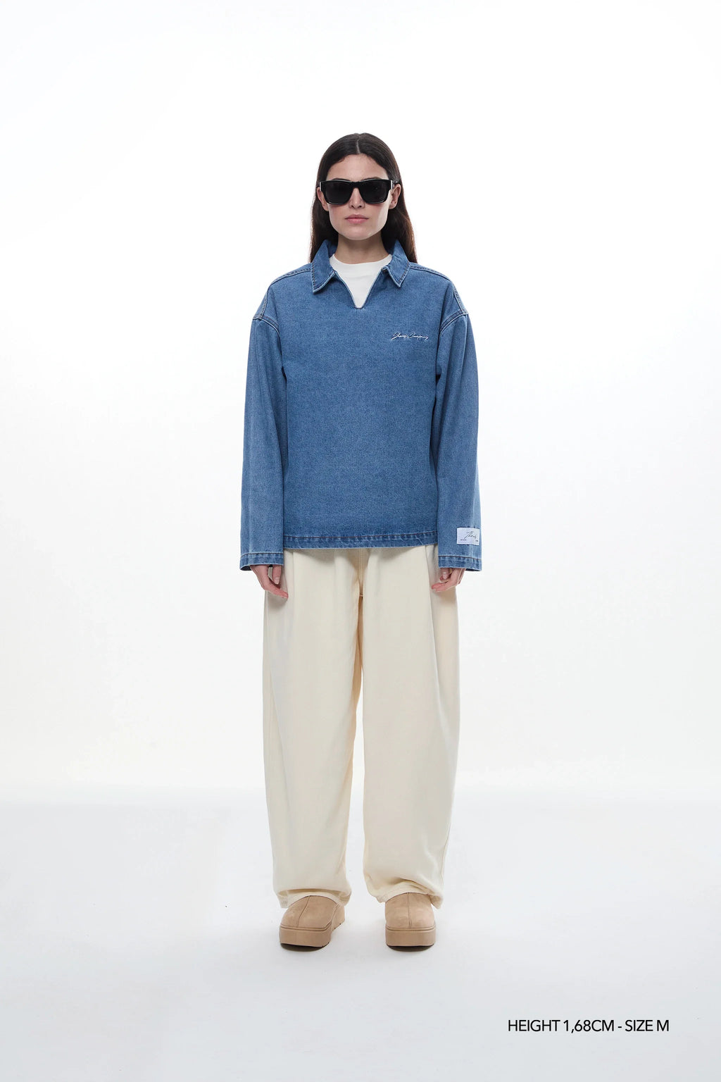 REGAL "THREADS" DENIM POLO