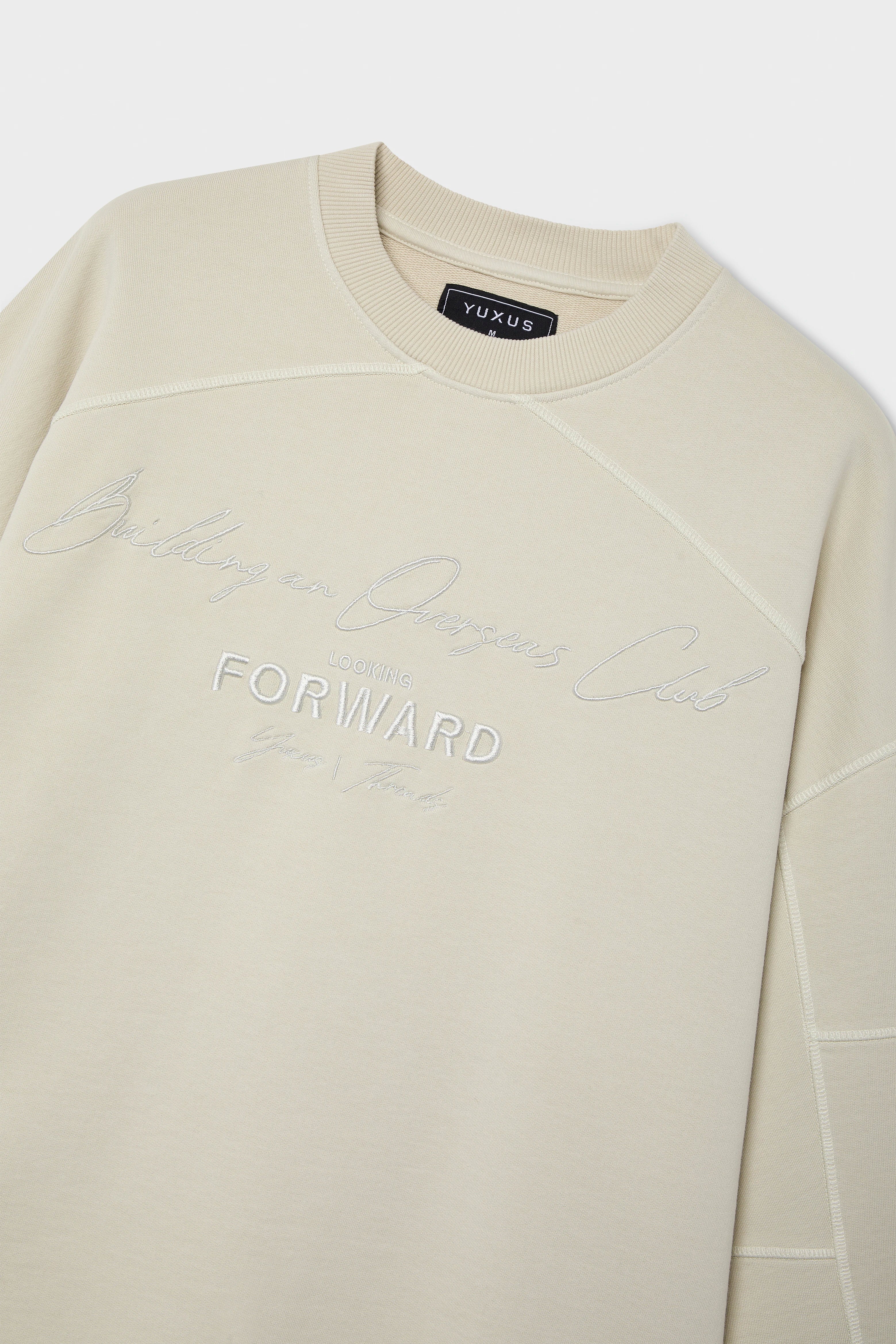 SAND "THREADS" CREWNECK