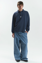 NAVY "ICONS" POLO