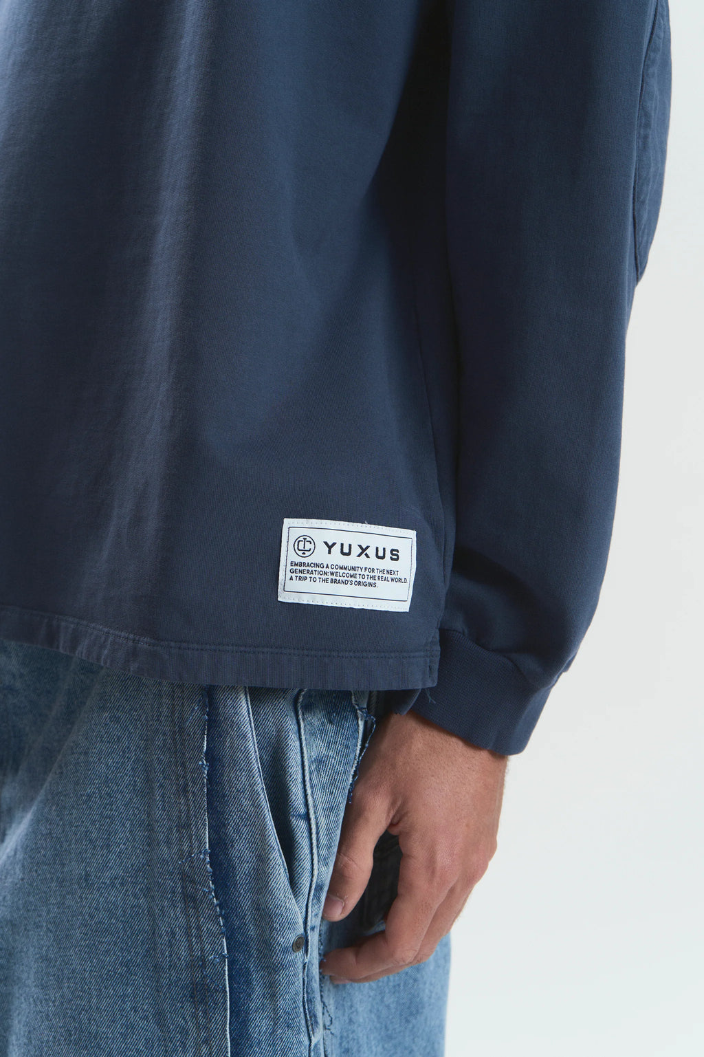 NAVY "ICONS" POLO