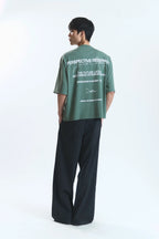 MARBLE "PATTERNS" T-SHIRT GREEN