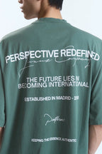 MARBLE "PATTERNS" T-SHIRT GREEN