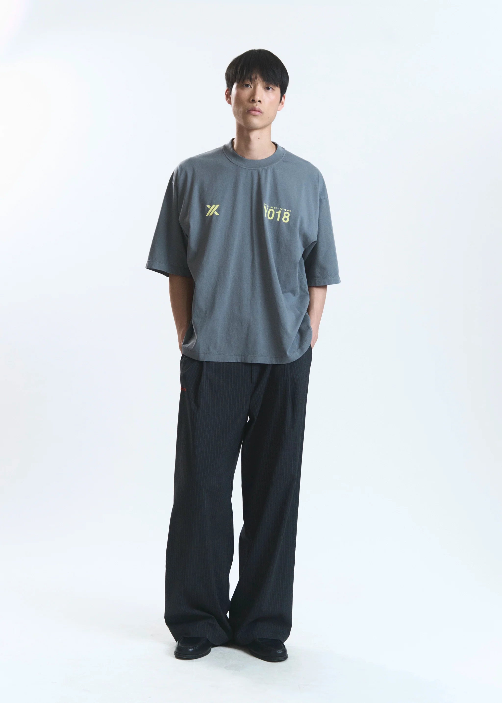 CANDLE  "HONGDAE" T-SHIRT GREY