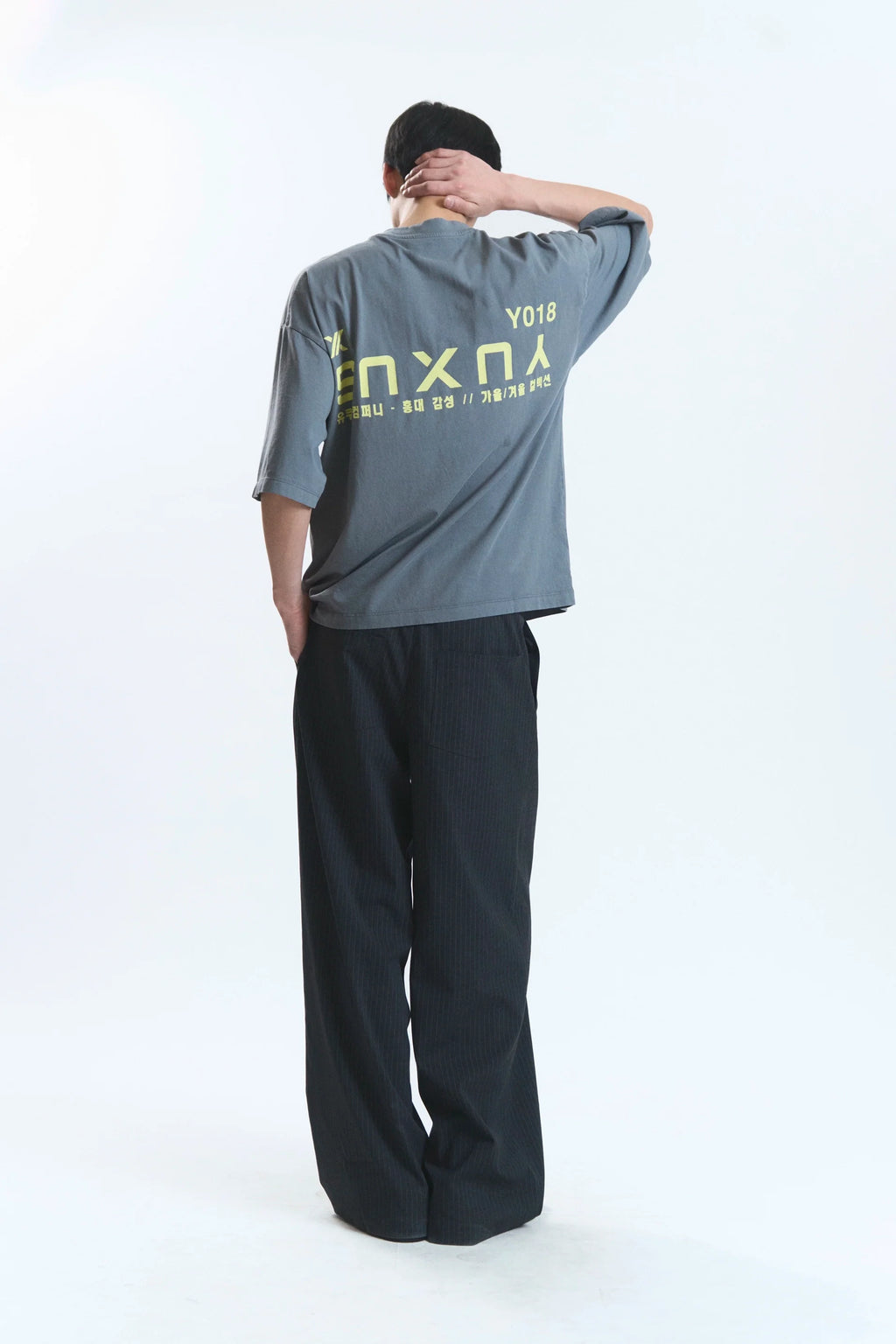 CANDLE  "HONGDAE" T-SHIRT GREY