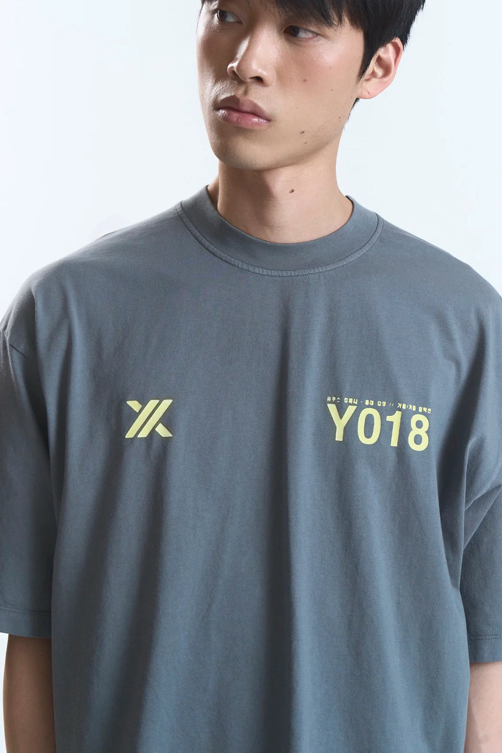 CANDLE  "HONGDAE" T-SHIRT GREY