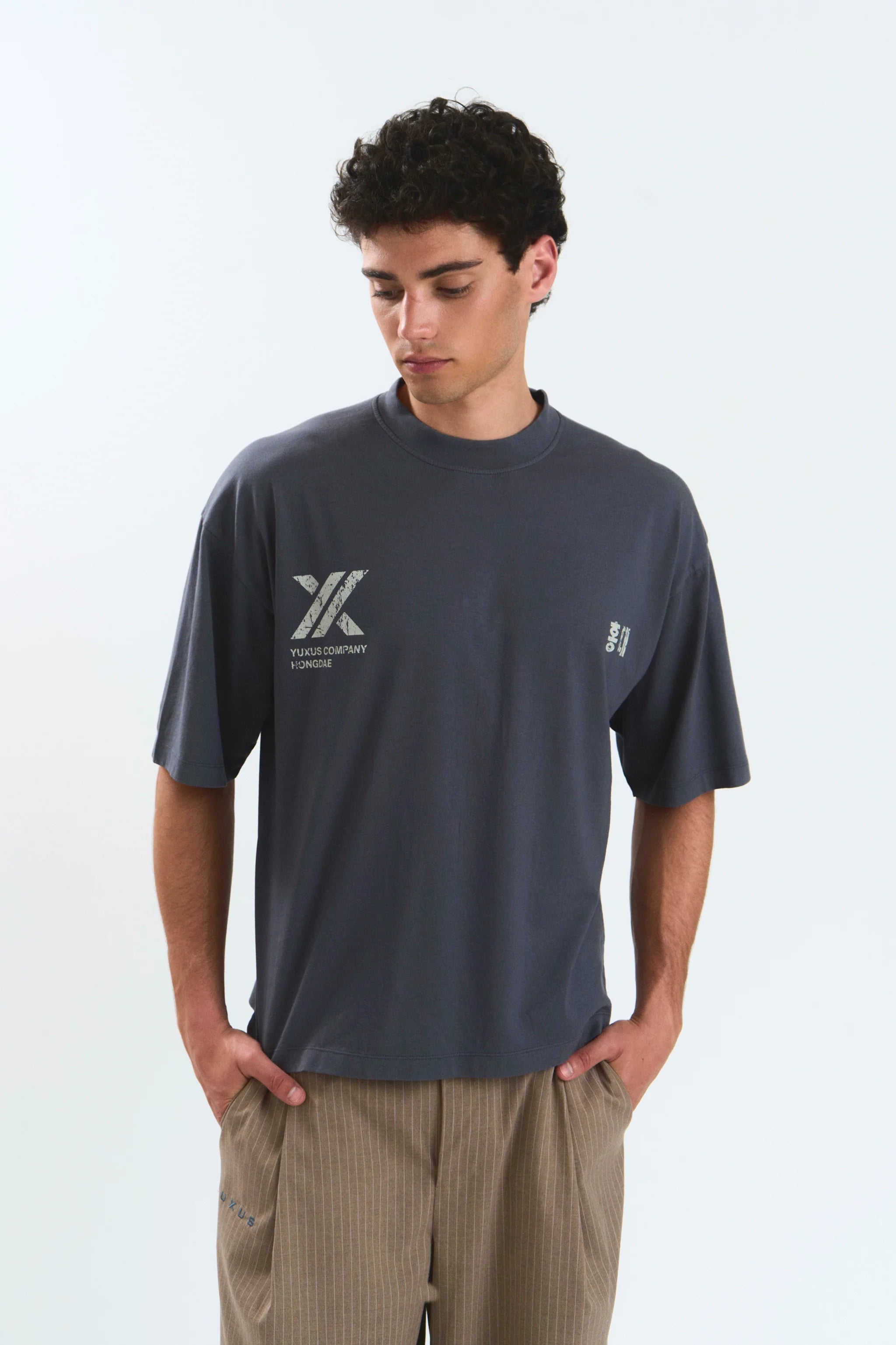 HERB "HONGDAE" T-SHIRT DARK GREY