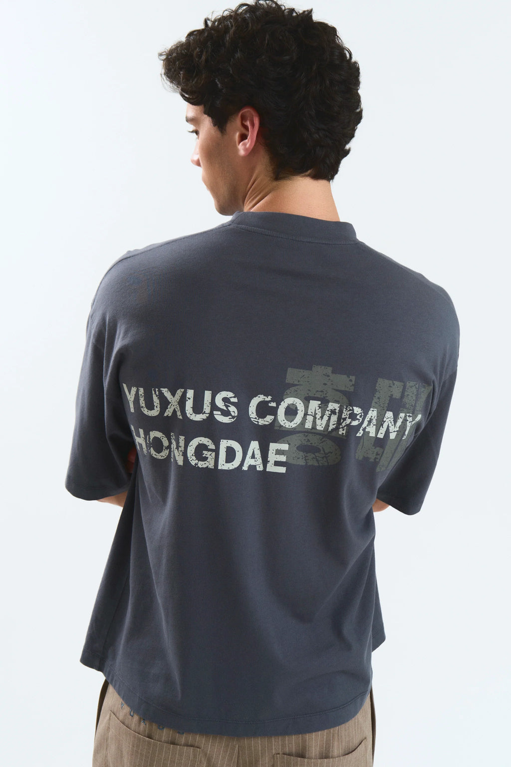 HERB "HONGDAE" T-SHIRT DARK GREY