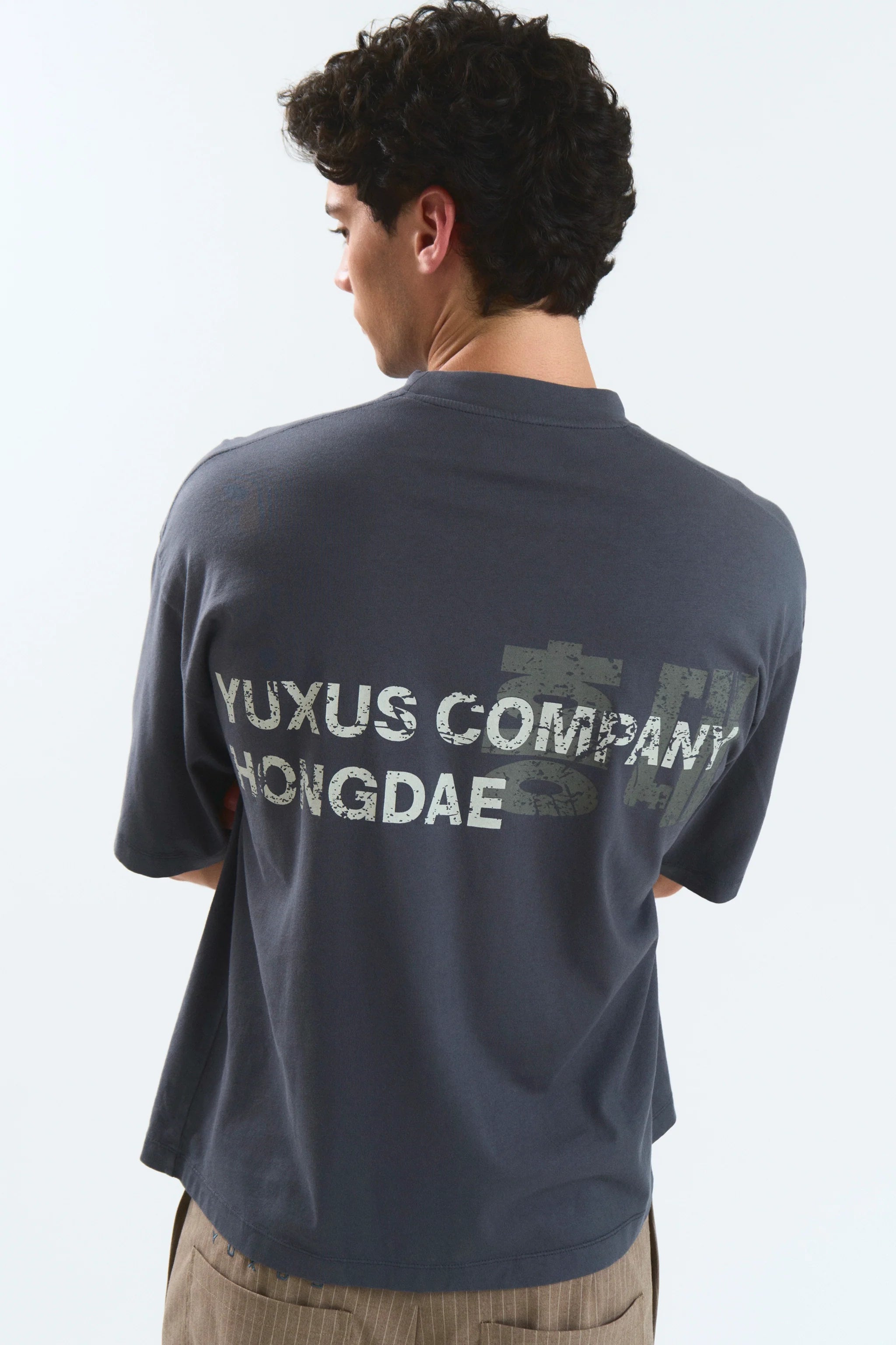 HERB "HONGDAE" T-SHIRT DARK GREY