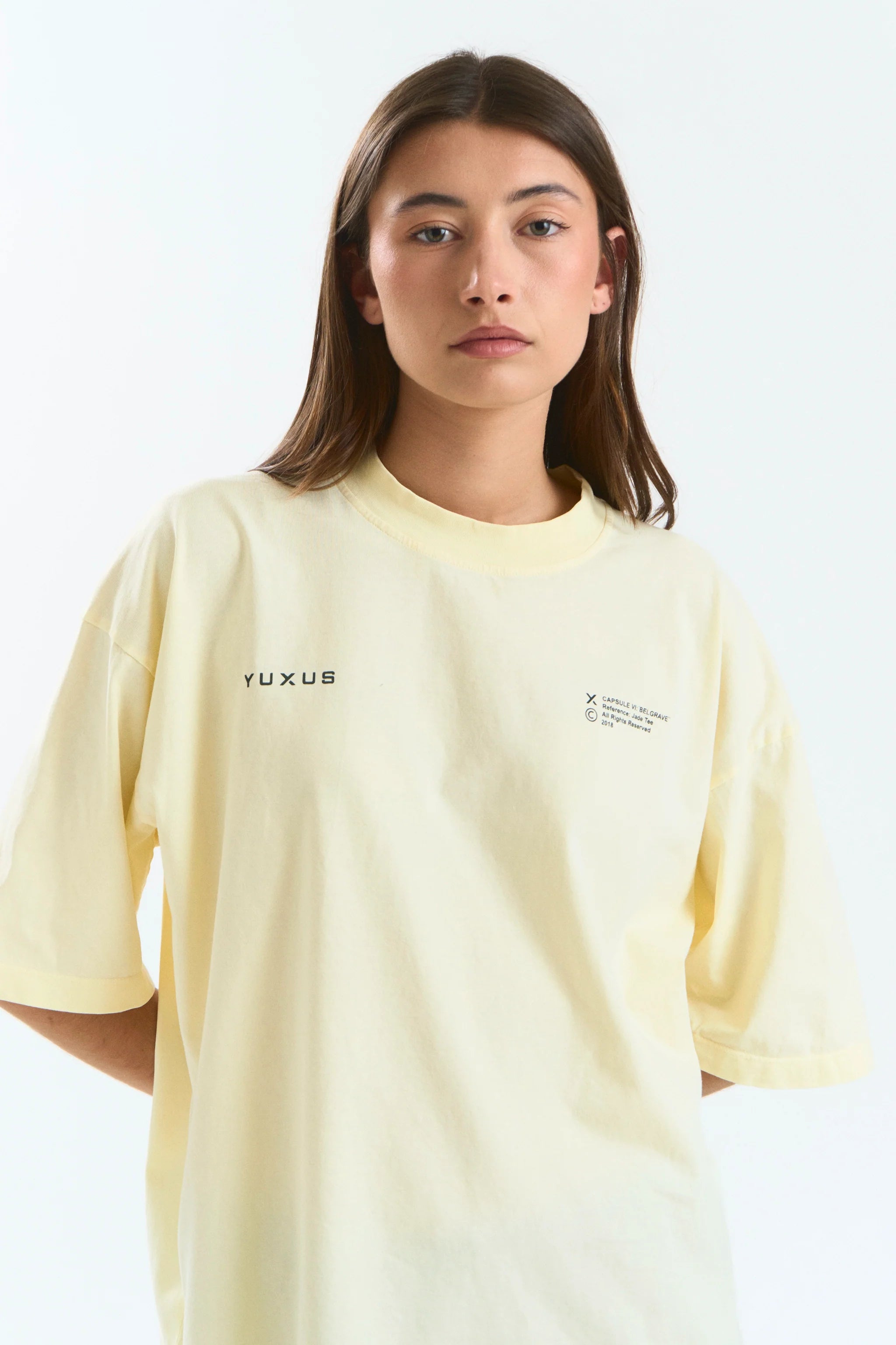 JADE "BELGRAVE" T-SHIRT YELLOW