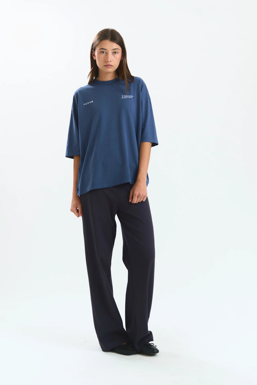 JADE "BELGRAVE" T-SHIRT BLUE