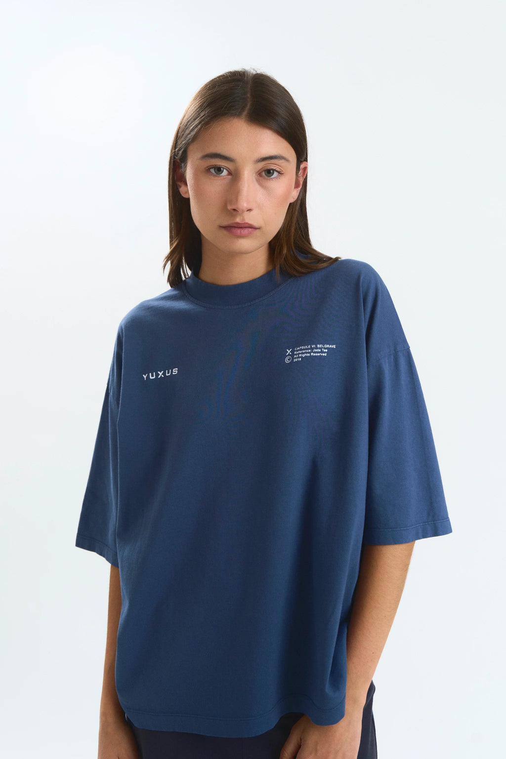 JADE "BELGRAVE" T-SHIRT BLUE
