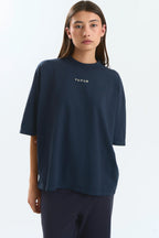 BEETLE "PATTERNS" T-SHIRT NAVY BLUE