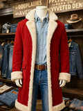 Red Men's Santa Claus Style Jacket