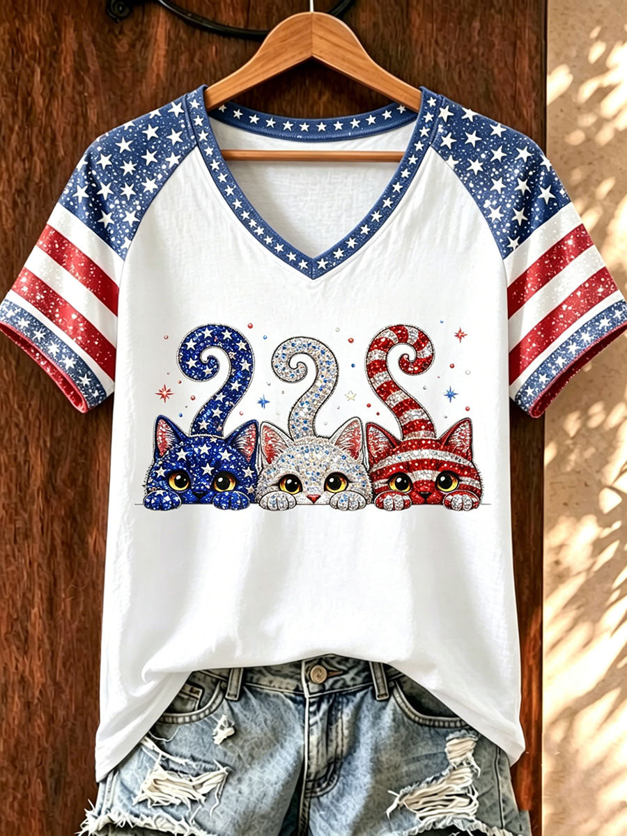 Women's  American Cat T-shirt