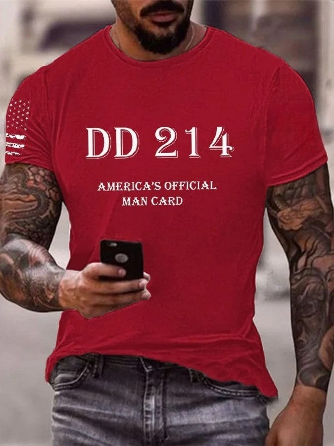Men's  Printed Casual T-Shirt