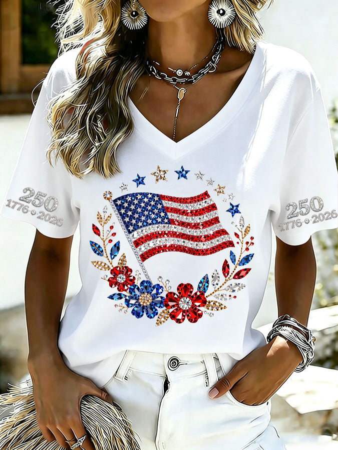 Women's 250 Year Print Short Sleeve T-shirt