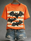 Women'S Fall Batwing Cotton T-Shirts
