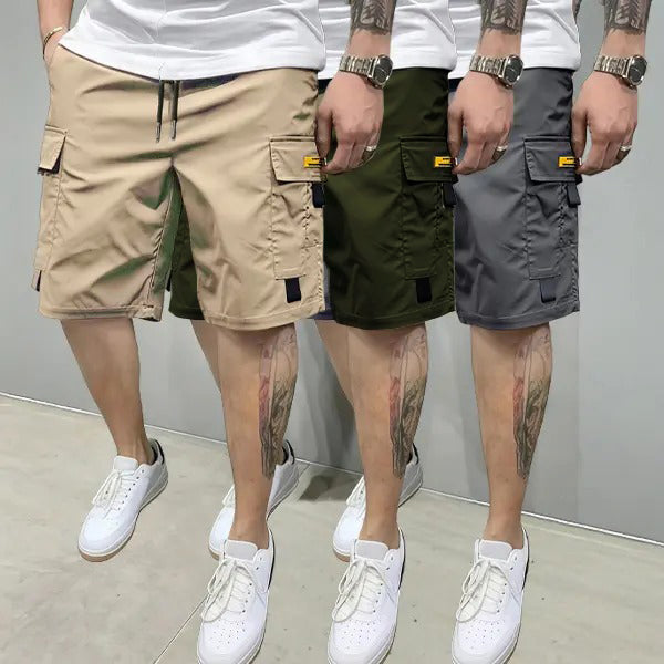 Men's Multi-Pocket Cargo Shorts Comfortable & Stylish