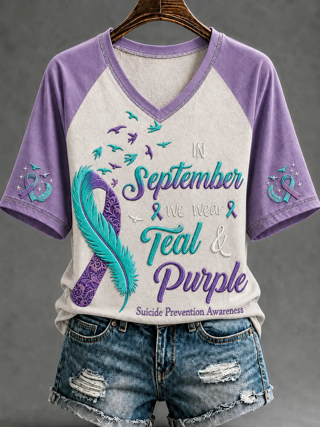 Women's Suicide Prevention Awareness T-Shirt