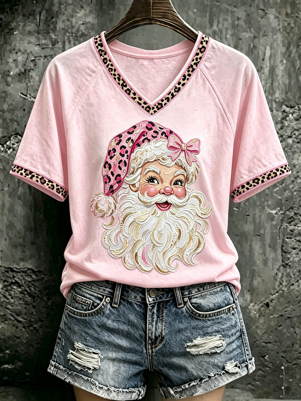 Women's Christmas Print T-Shirt