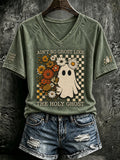 Women'S Ain’t No Ghost Like The Holy Ghost Print T-Shirt