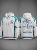 Suicide Prevention Awareness Mental Health Printed Hoodie
