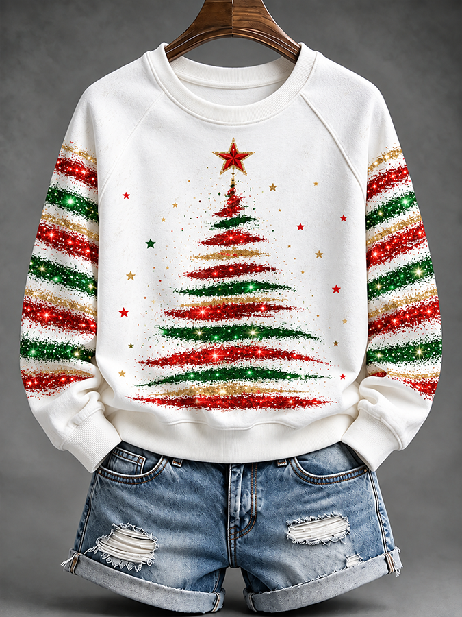 Women'S Christmas Printed Pullover