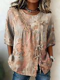 Women's A Lot Can Happen In 3 Days Floral Print Casual Shirt