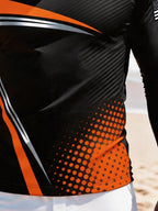 Men's Outdoor Sun Protection Breathable Cool Hooded Sun Protection Long-Sleeved Top