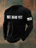 Men's Not Dead Yet Veterans Day Top