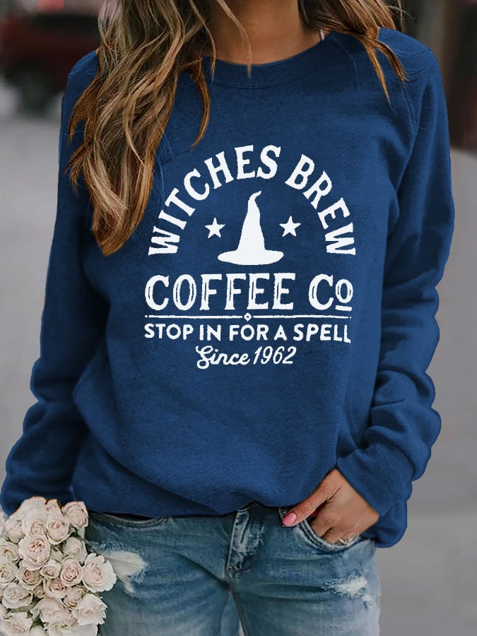 Letter Print Long Sleeve Sweatshirt