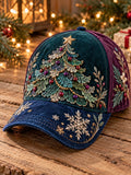 Merry Christmas Art Print Baseball Cap