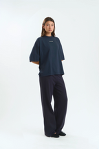 BEETLE "PATTERNS" T-SHIRT NAVY BLUE