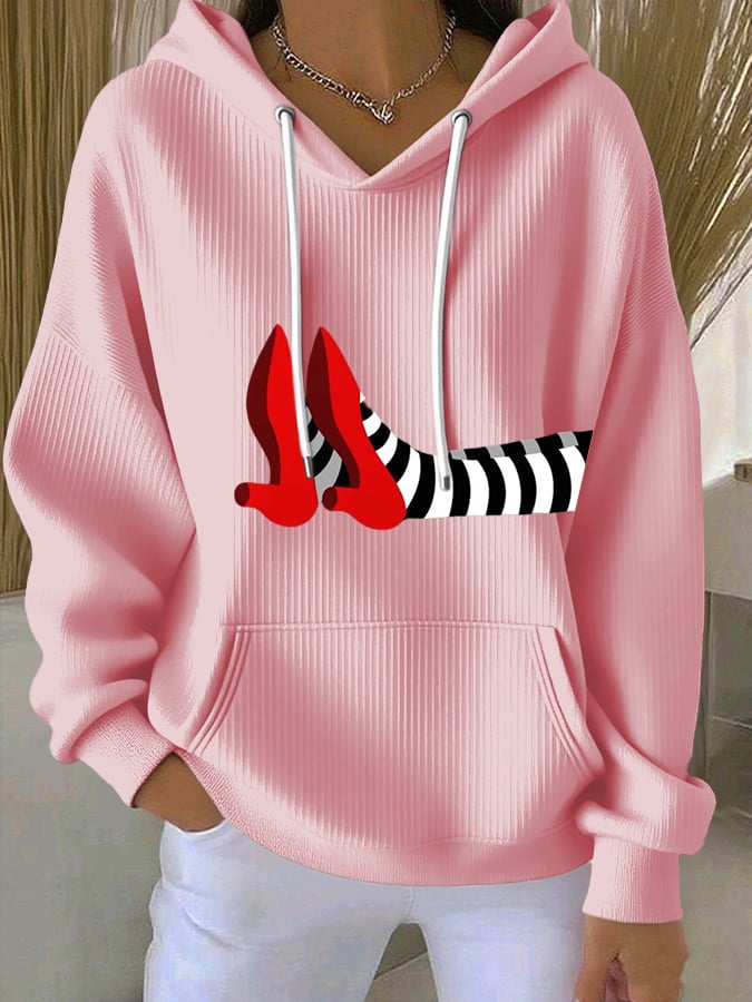 🔥HOT SALE🔥Women's Halloween Print Casual Hoodie