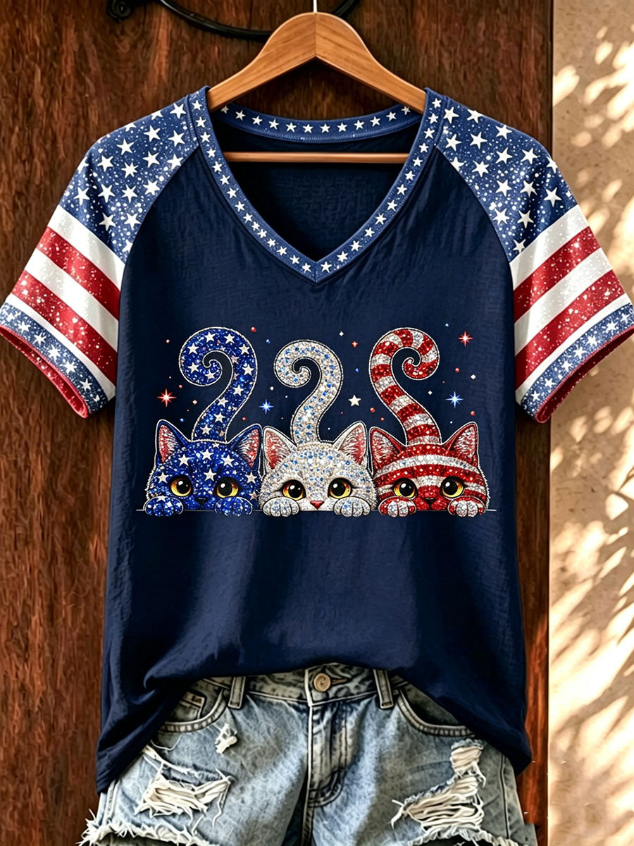Women's  American Cat T-shirt
