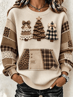 Women's Casual Printed Sweatshirt