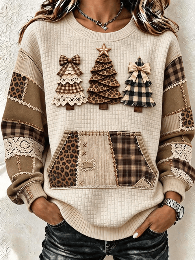 Women's Casual Printed Sweatshirt