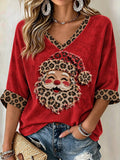 Women's Christmas Print T-Shirt