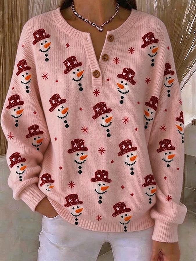 Women'S Casual Printed Sweatshirt