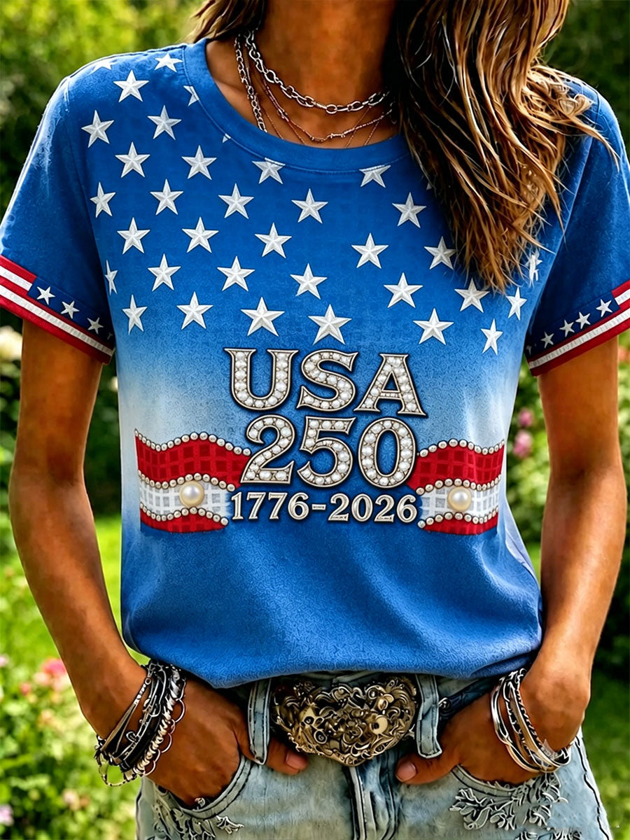 Women's American T-Shirt