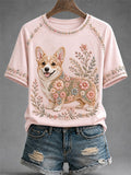 Women's Art Dog Tee