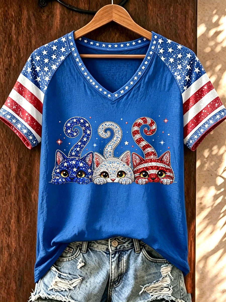 Women's  American Cat T-shirt