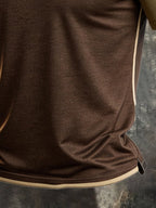 Men's Vintage 100% Pure Cotton Slub Stretch T-Shirt