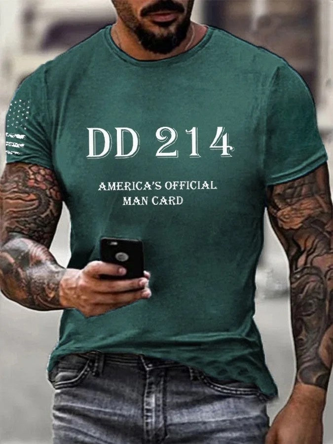 Men's  Printed Casual T-Shirt