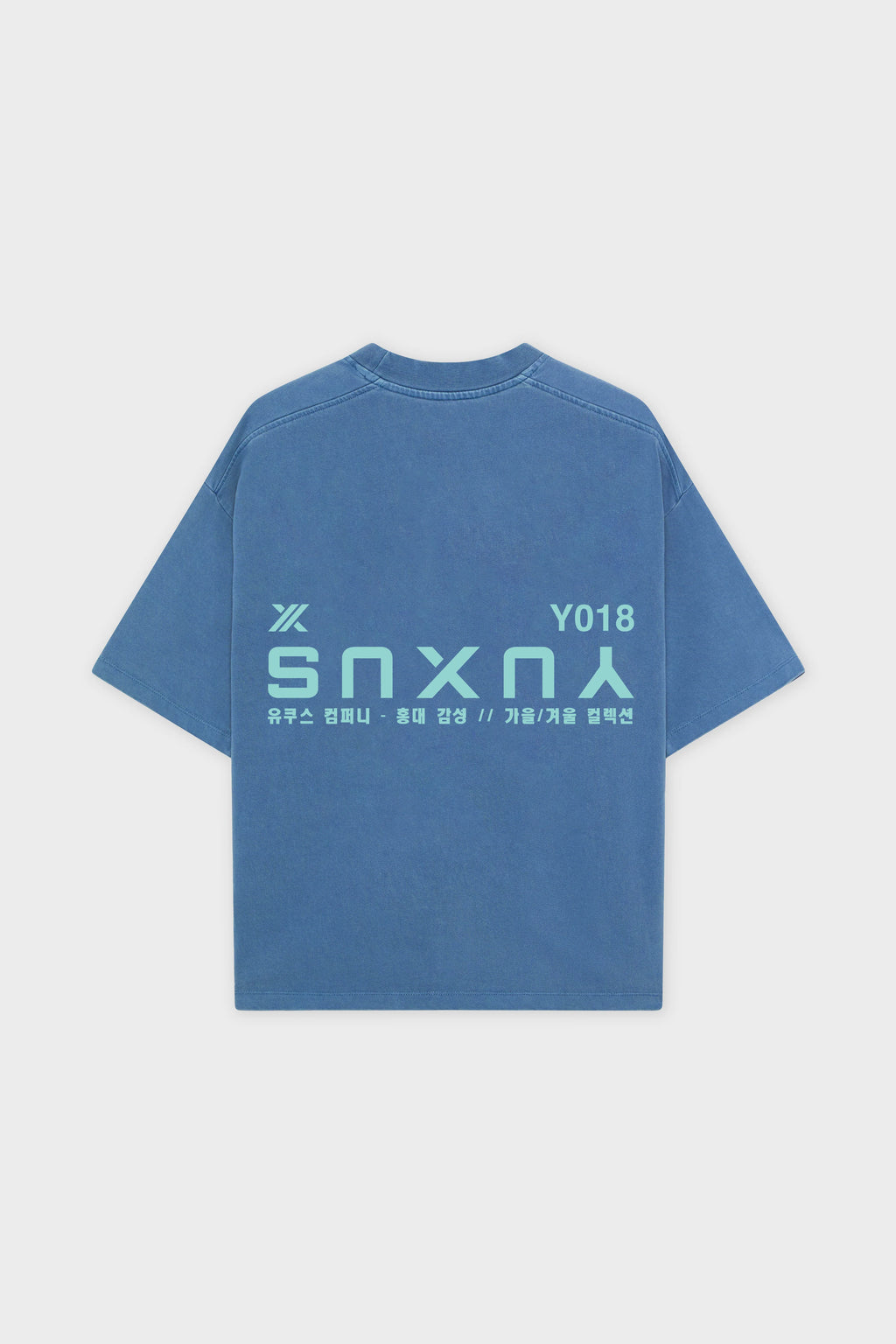 CANDLE "HONGDAE" T-SHIRT BLUE