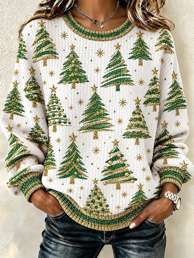 Women's Casual Printed Sweatshirt
