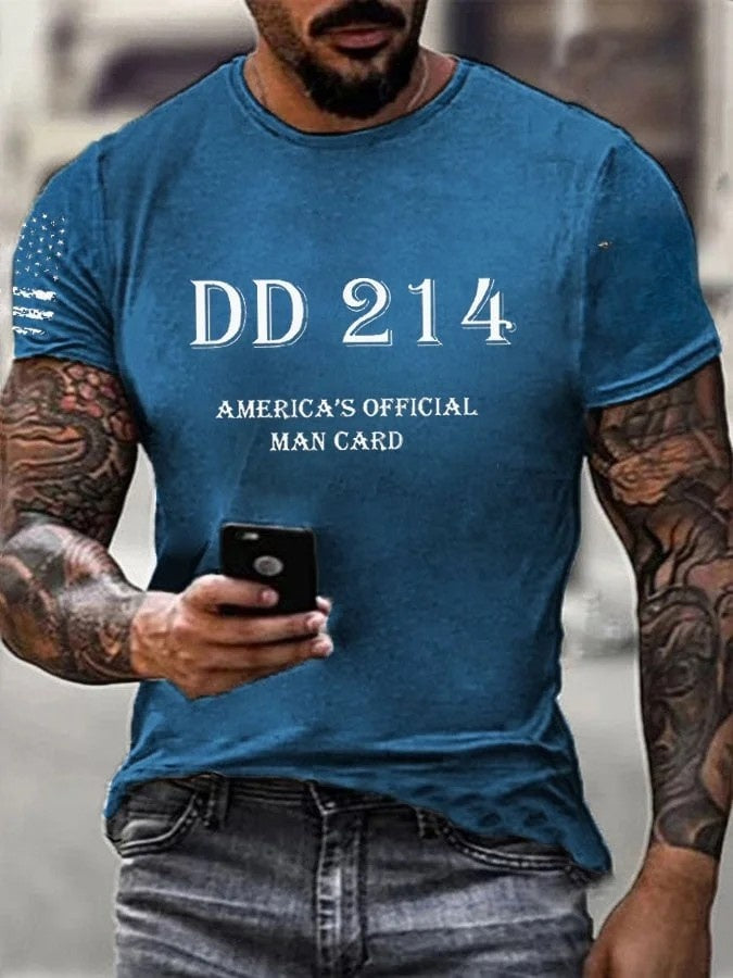 Men's  Printed Casual T-Shirt